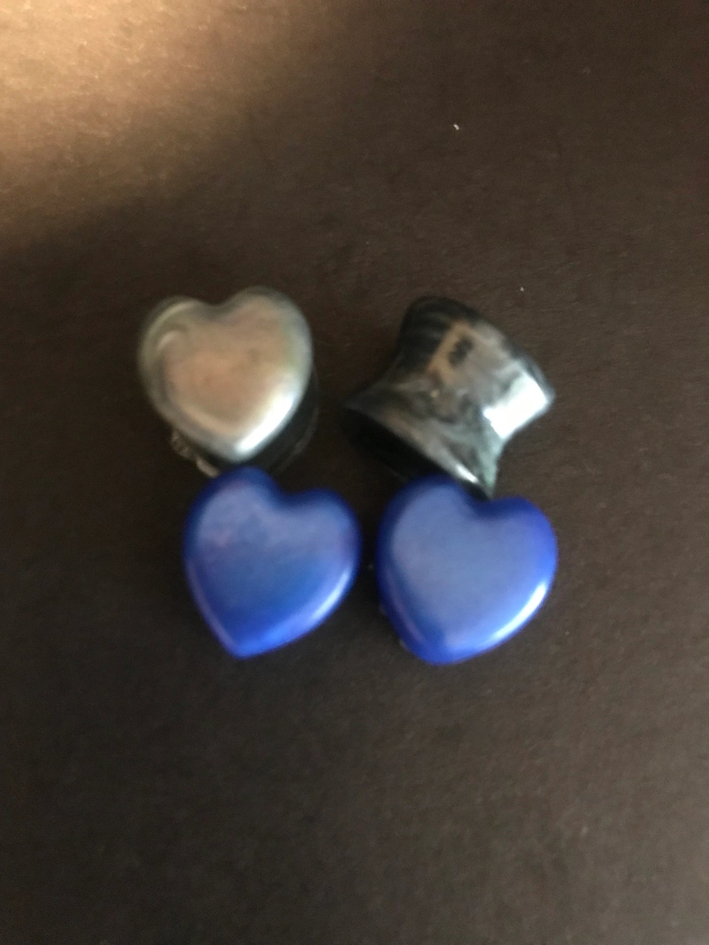 Solid Silicone “Heart Shaped” Plugs Sizes 6mm-12mm