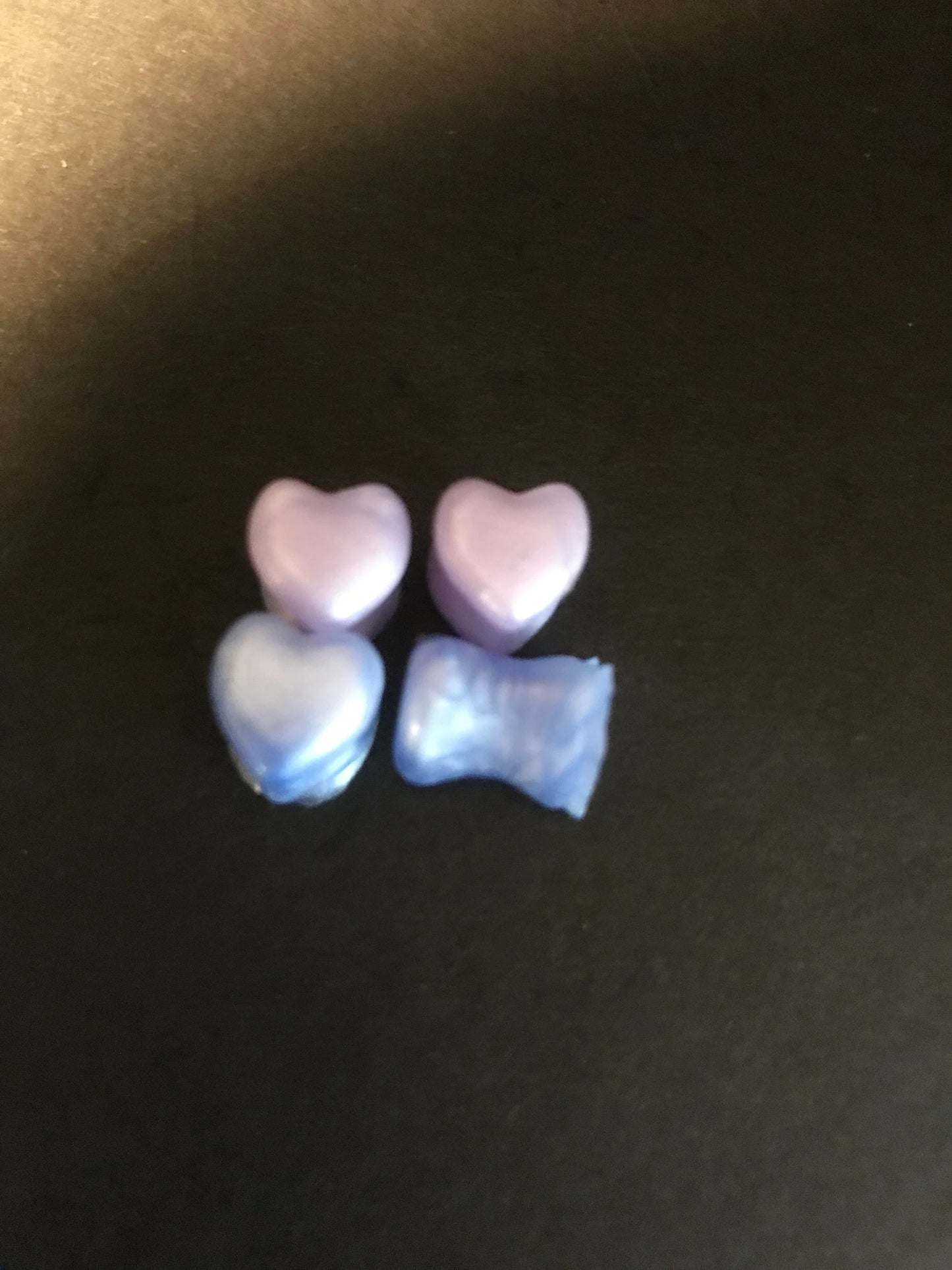 Solid Silicone “Heart Shaped” Plugs Sizes 6mm-12mm