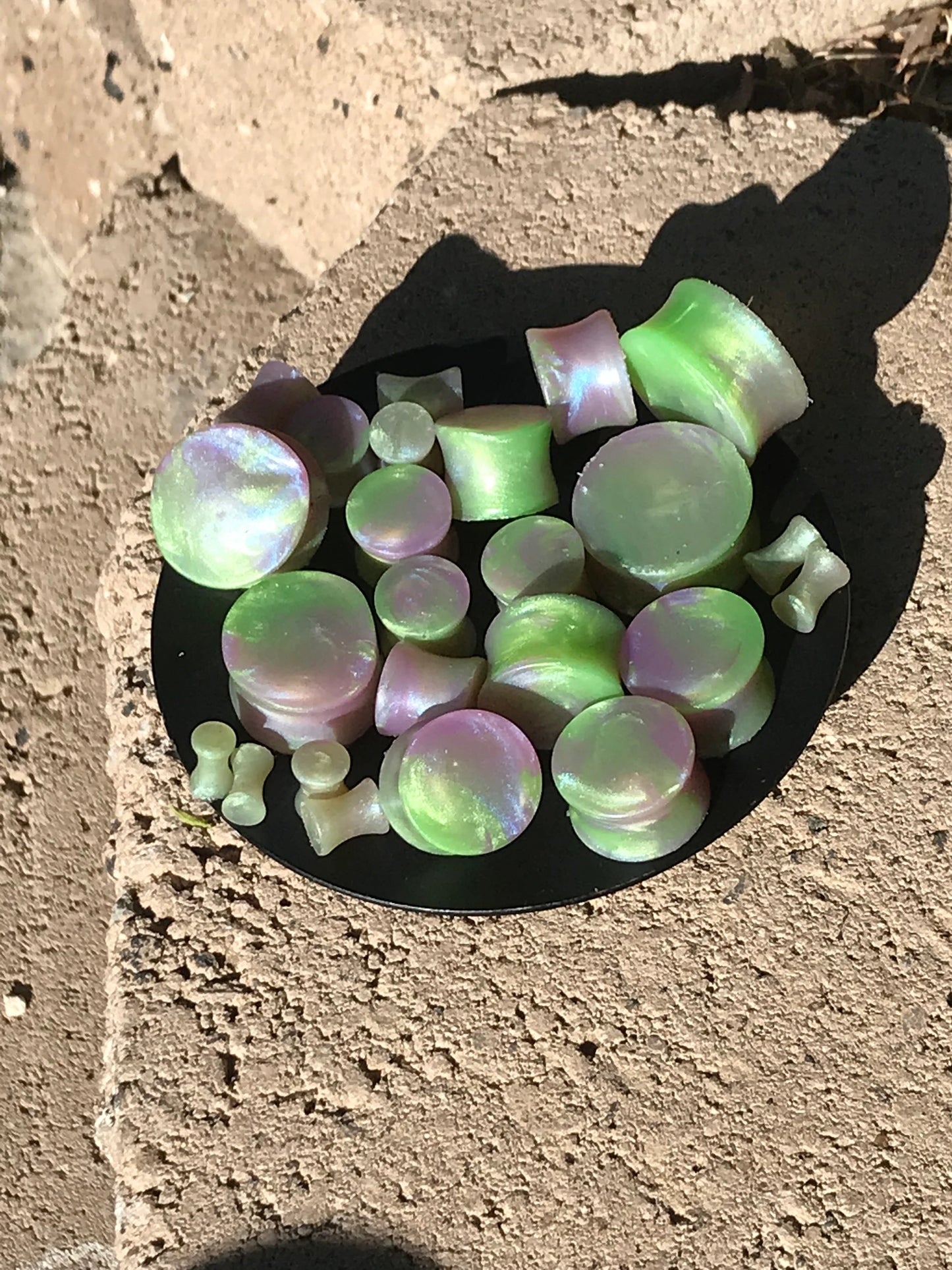 Solid Silicone “Round” Plugs Sizes 14mm-20mm