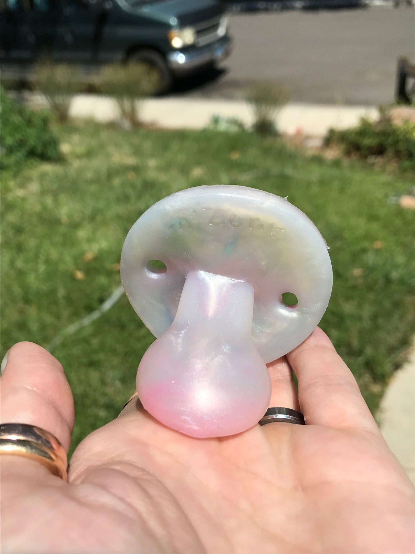 Adult Sold Silicone “Mystical “ Colored Adult Pacifiers