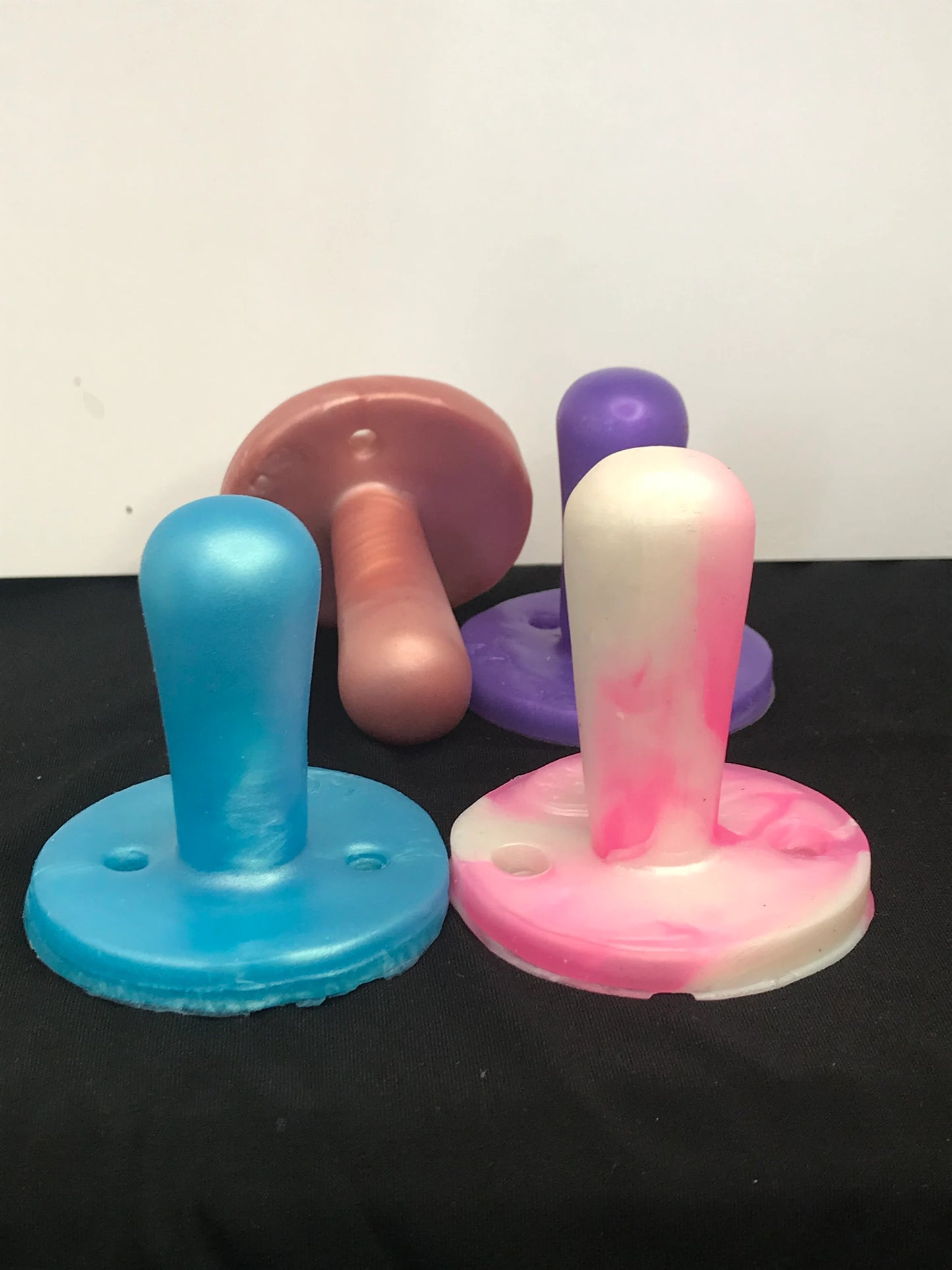 Adult Solid Silicone “Small Nubby” Adult Pacifier