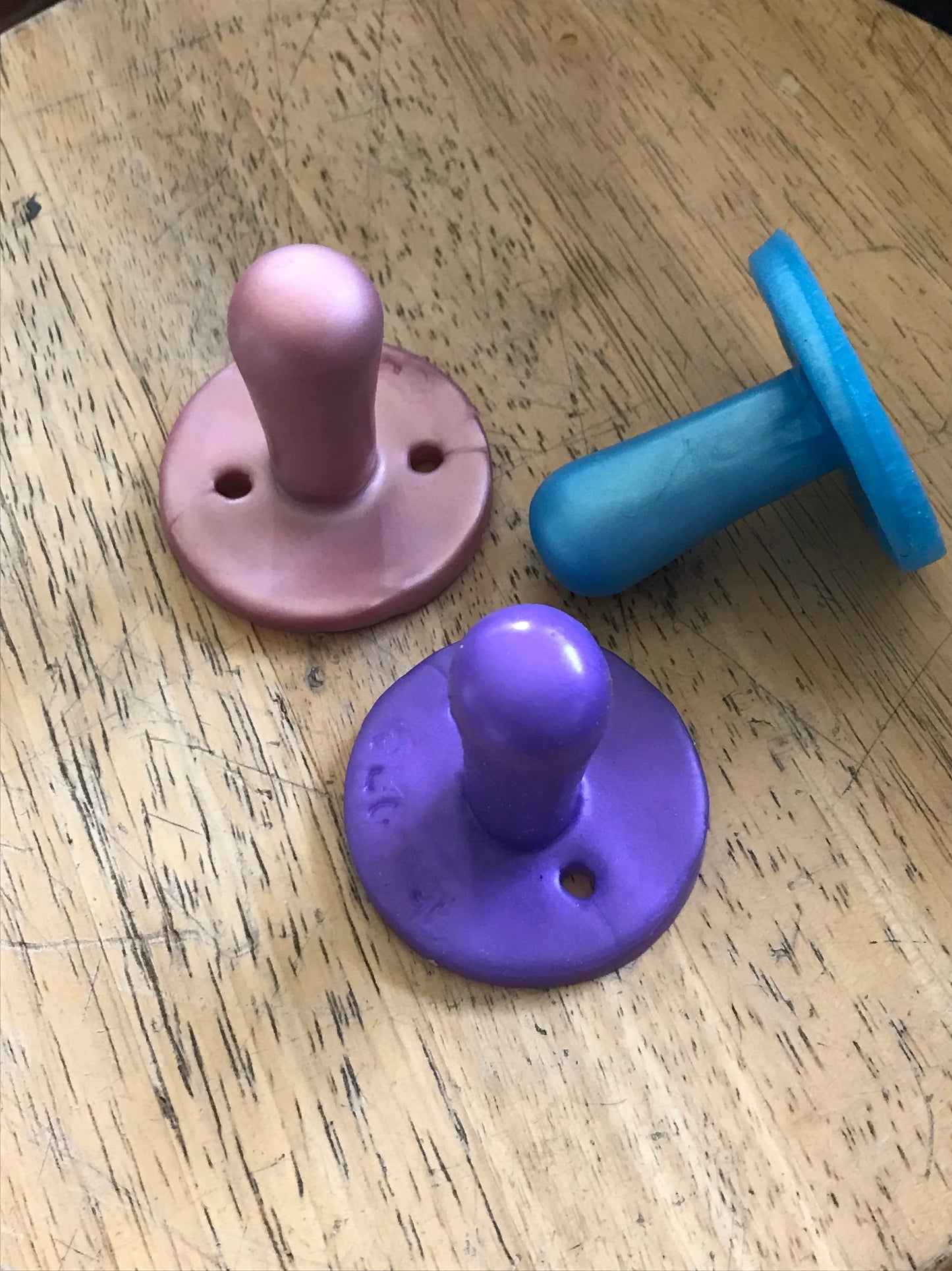 Adult Solid Silicone “Small Nubby” Adult Pacifier