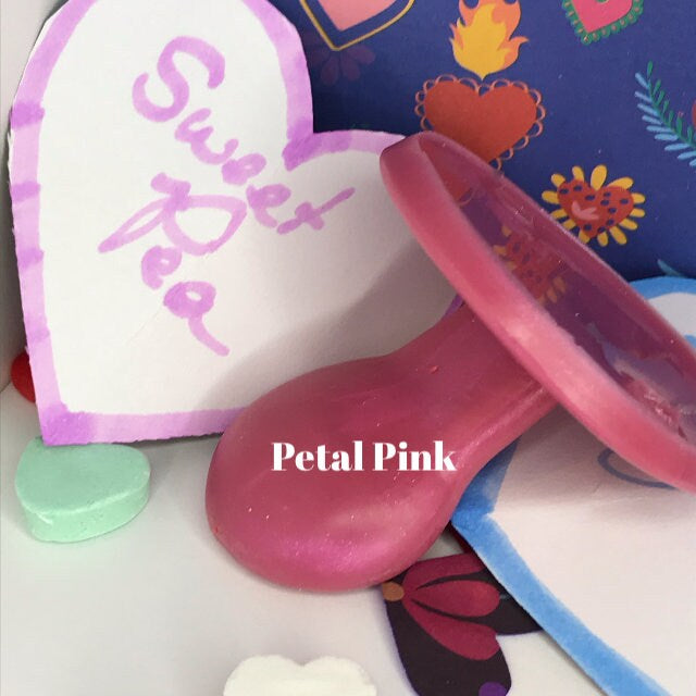 Valentines Day Colors for Adult Solid Silicone Pacifiers