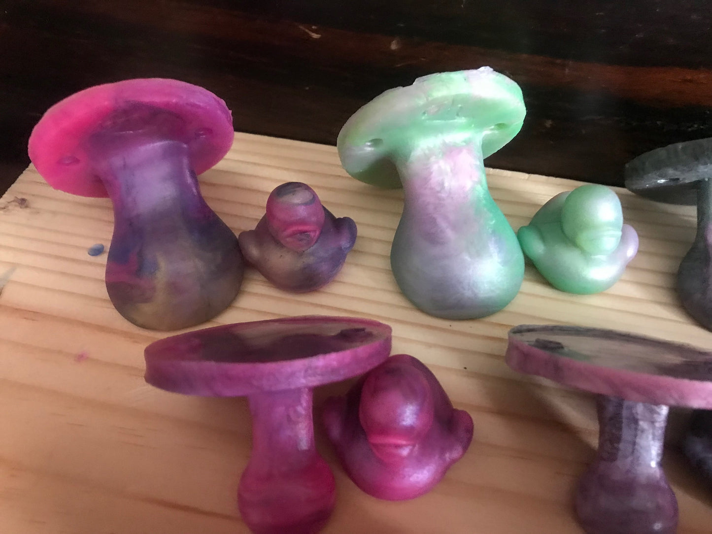 One of a Kind Adult Solid Silicone Adult Pacifier W/ Matching Squishy Duck
