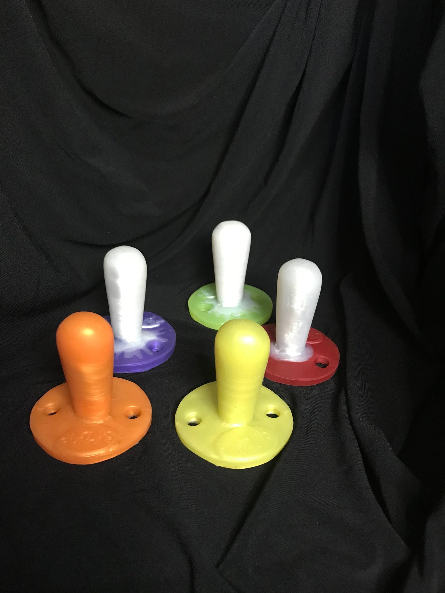 Adult Solid Silicone “Mushroom Nubby” Adult Pacifier
