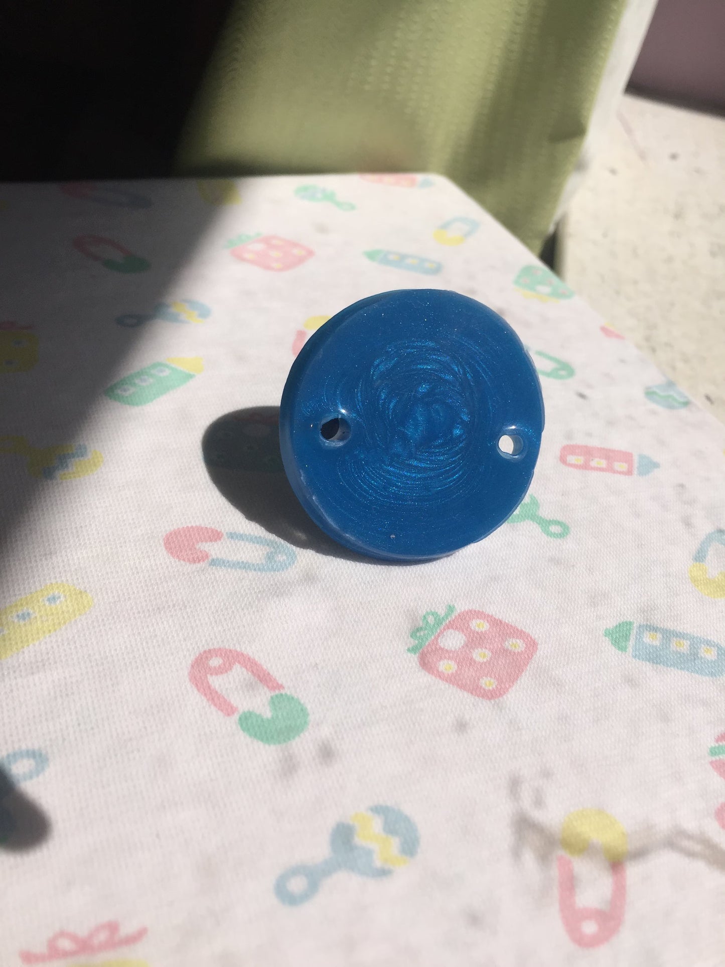 Adult Solid Silicone “Blue” Adult Pacifiers
