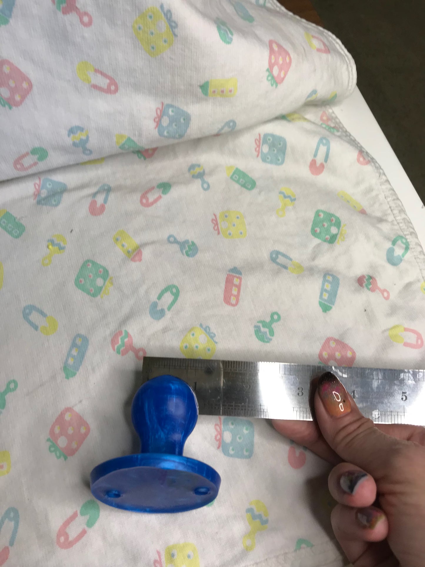 Adult Solid Silicone “Blue” Adult Pacifiers