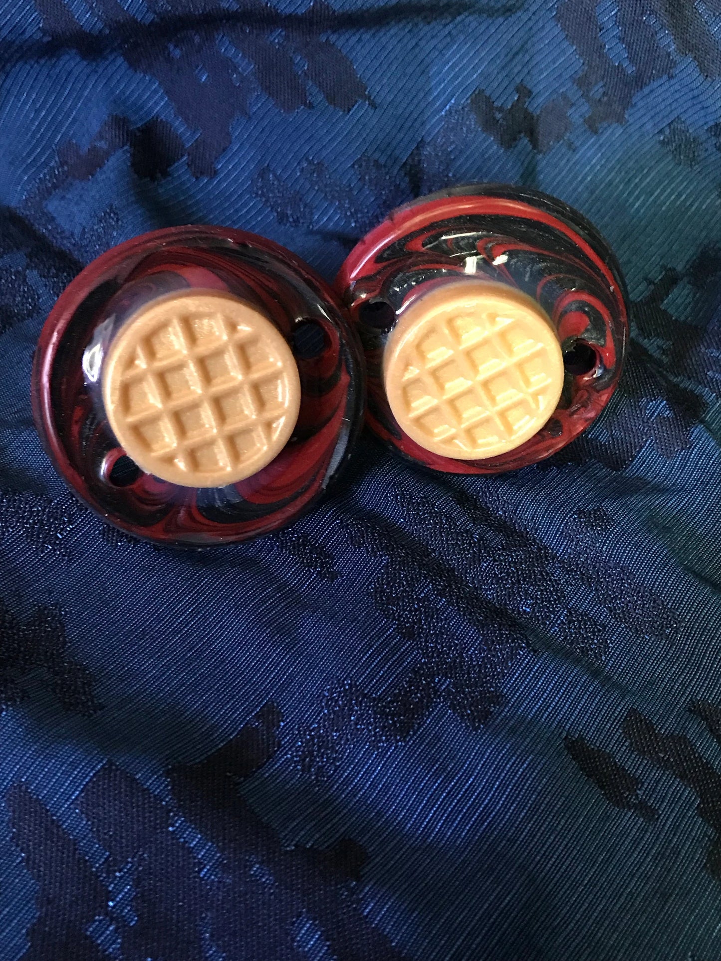 Adult Solid Silicone “Waffle” Adult Pacifiers