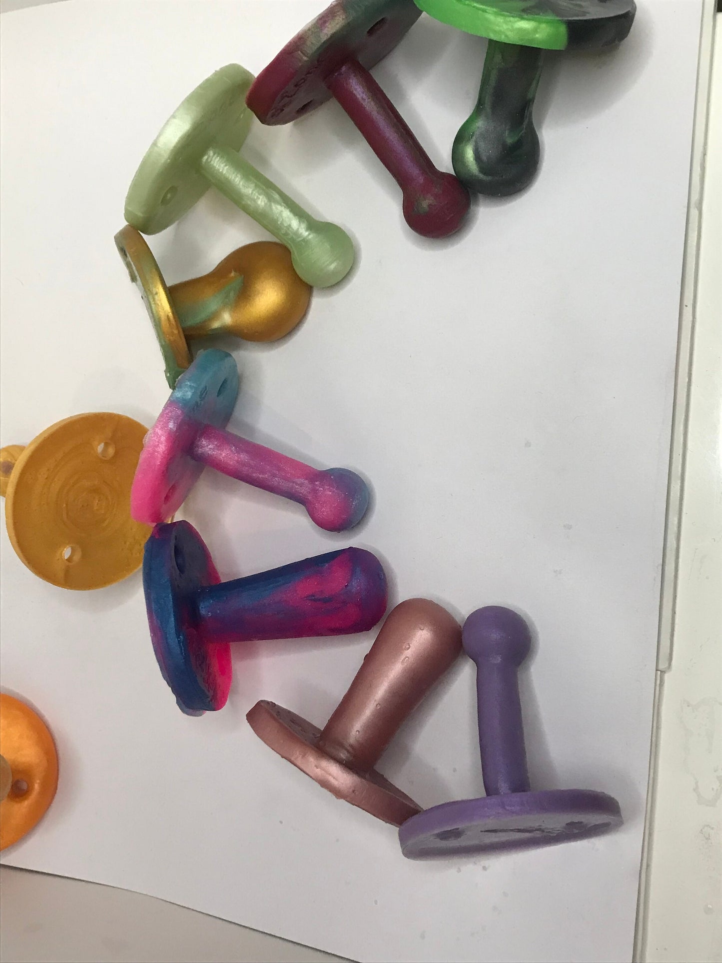 Adult Solid Silicone “Dummy Dum” Adult Pacifier