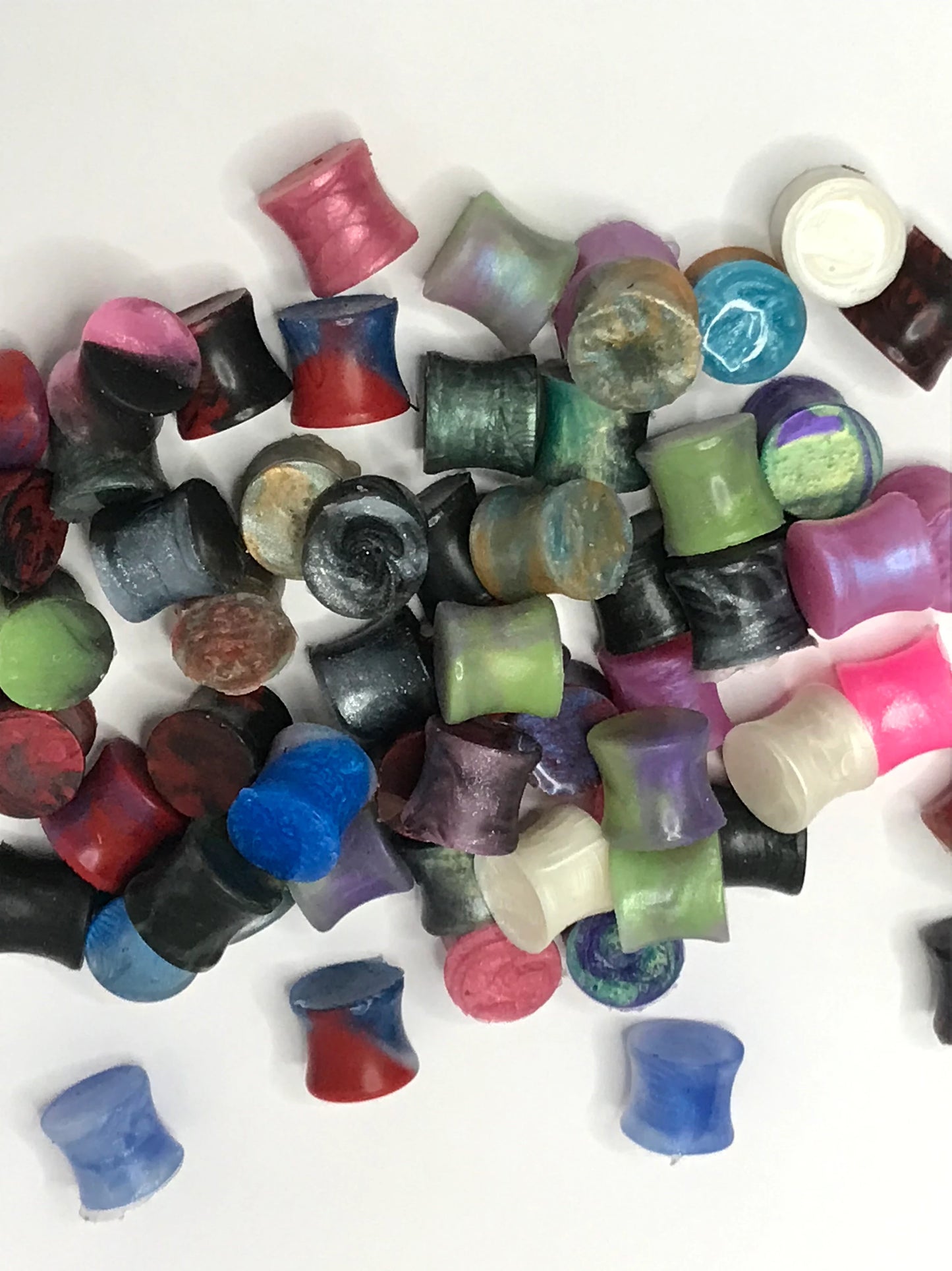 Mystery Pack Solid Silicone Plugs/ Gauges late