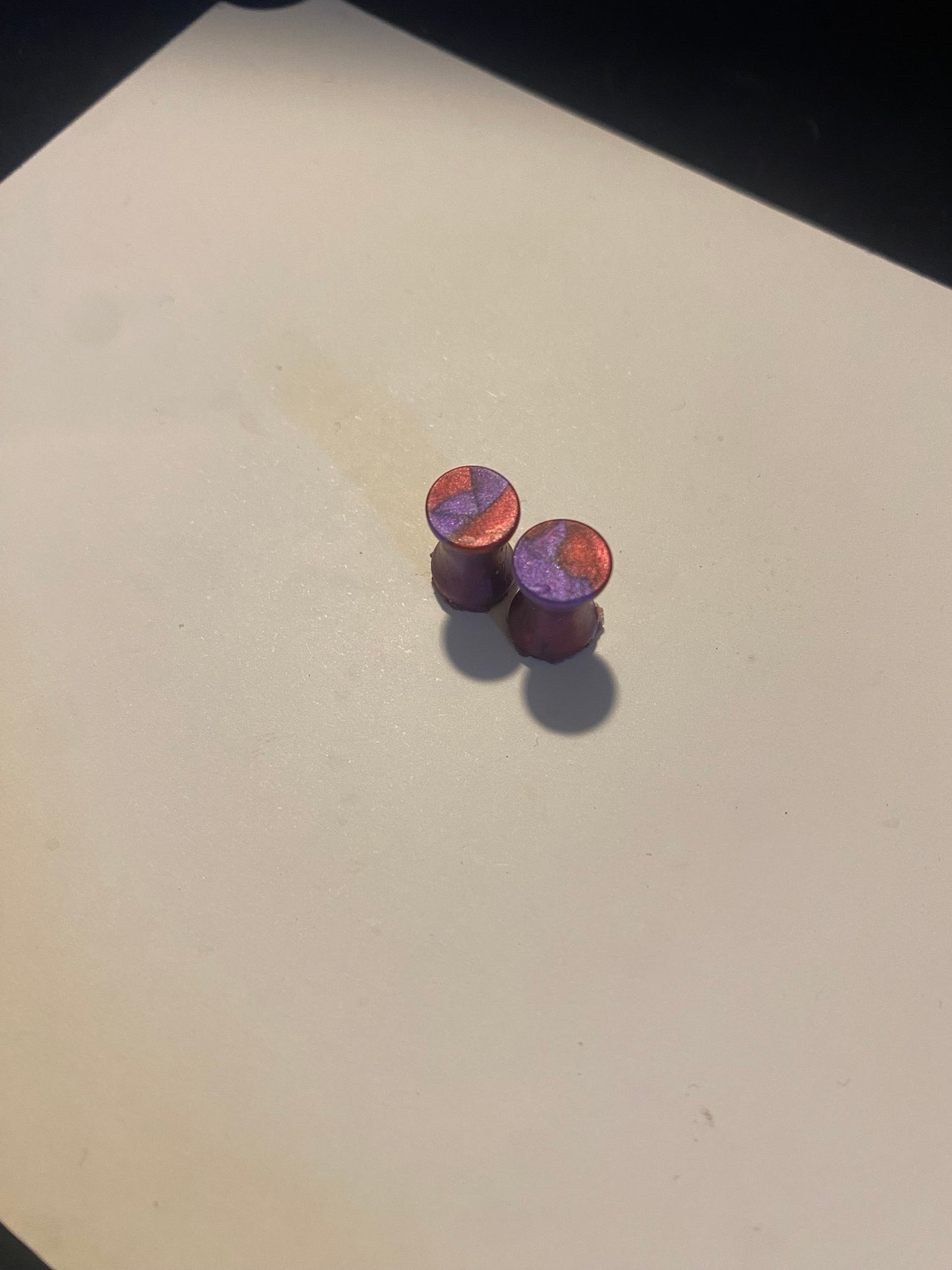 Solid Silicone “Round” Plugs Sizes 6g-0g