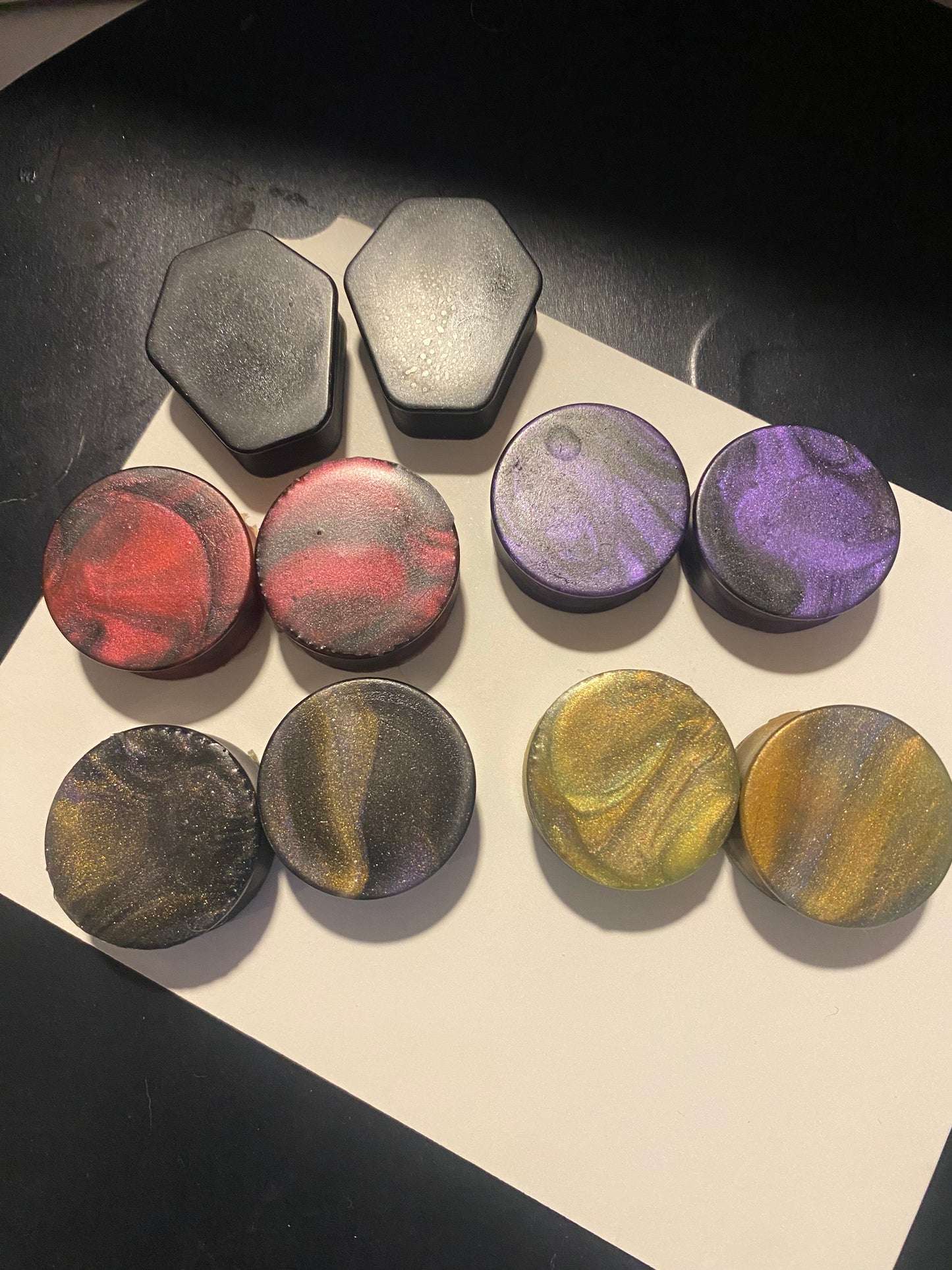 Solid Silicone Round Plugs Sizes 22mm-30mm