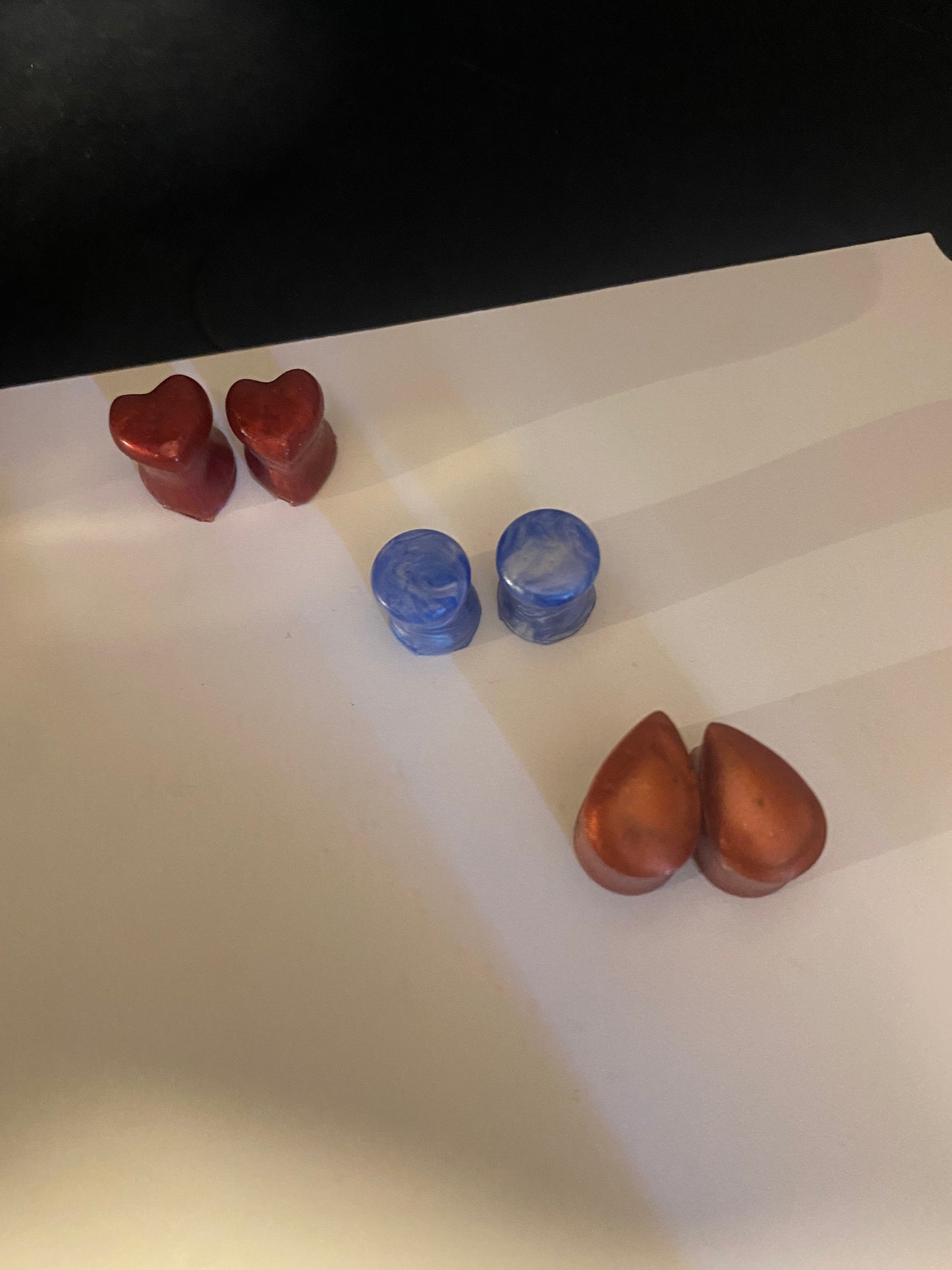 Solid Silicone “Round” Plugs Sizes 6g-0g