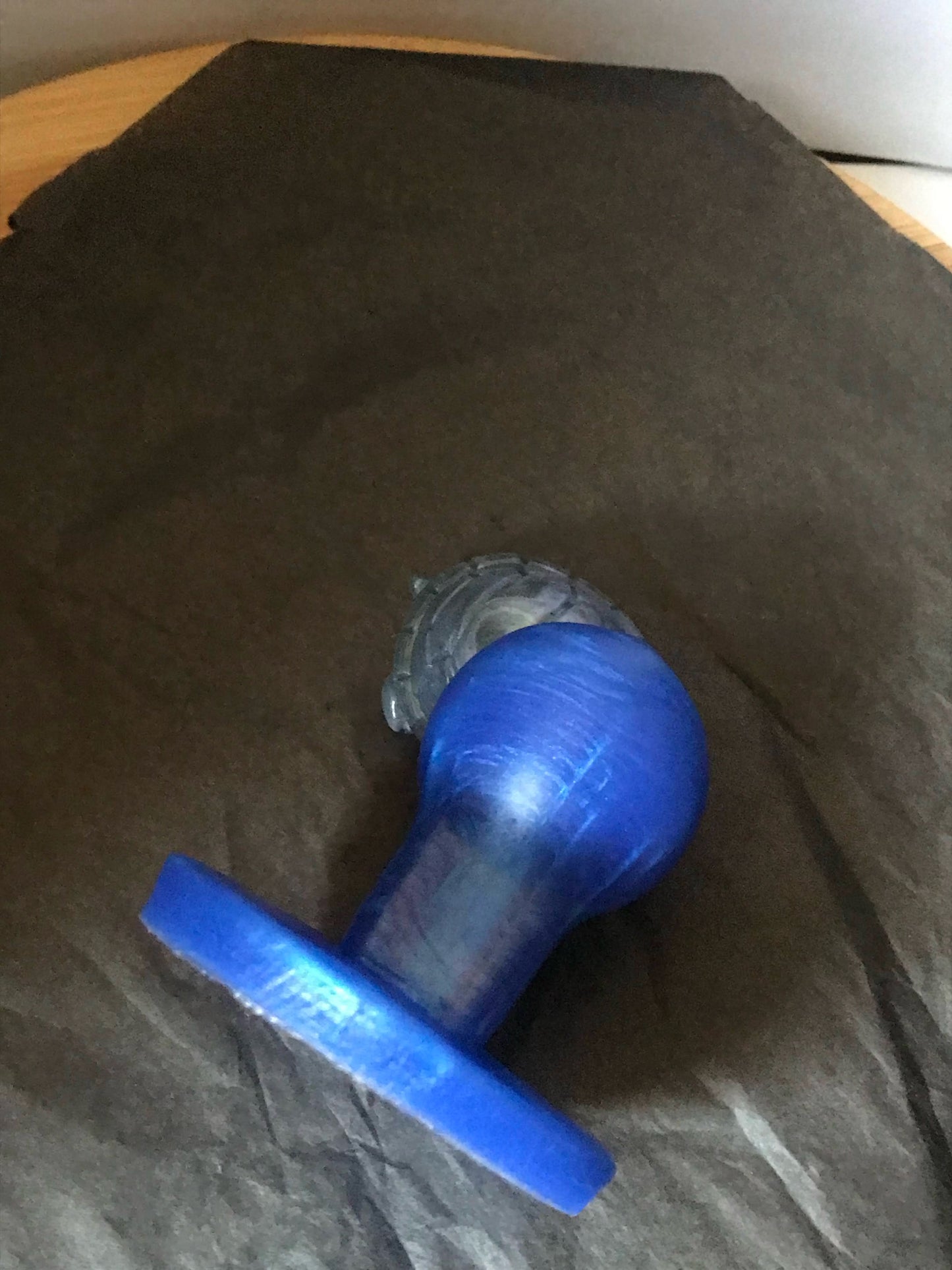 Adult Solid Silicone “Blue” Adult Pacifiers