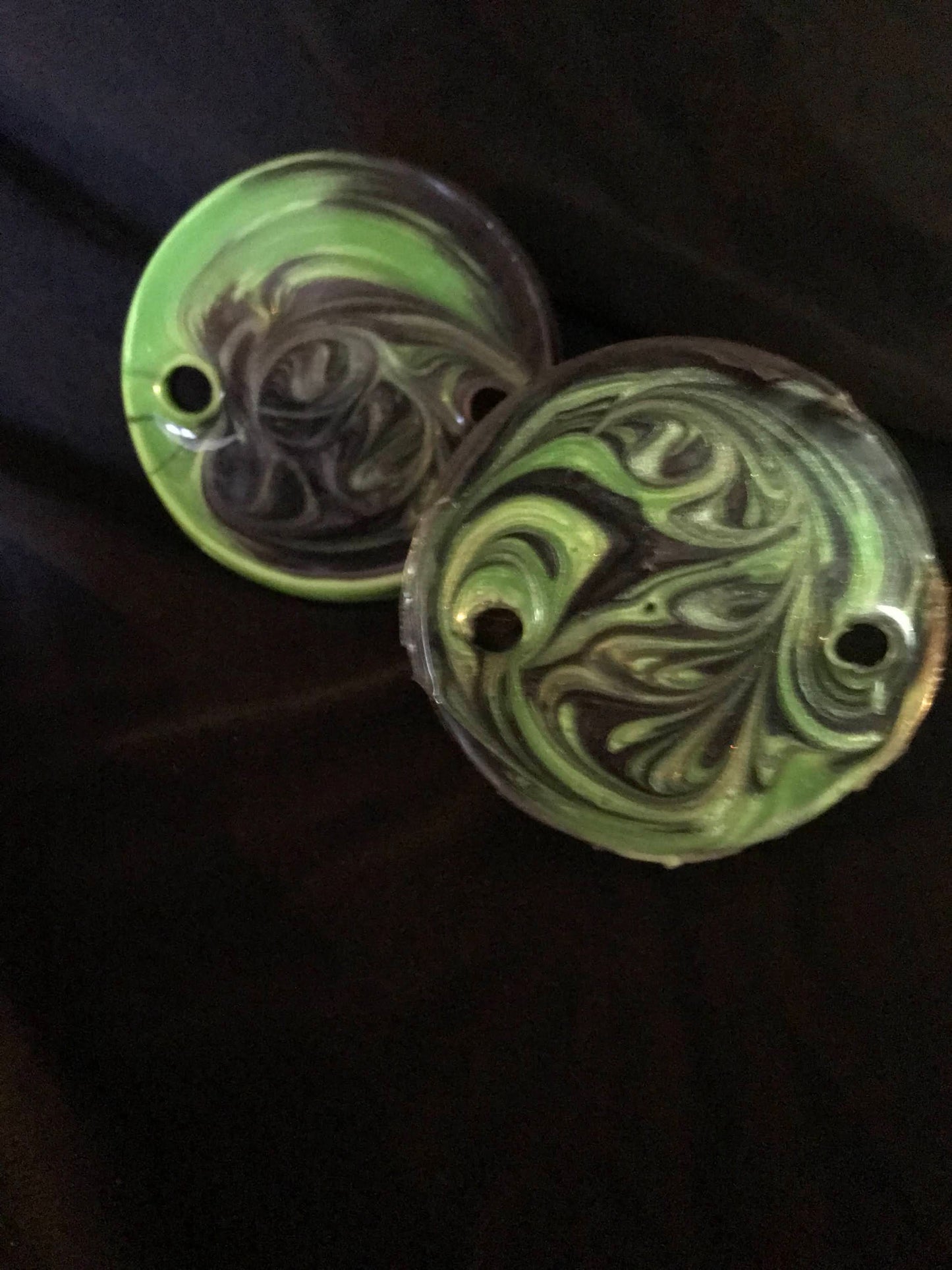Adult Solid Silicone “Green Skull” Adult Pacifier