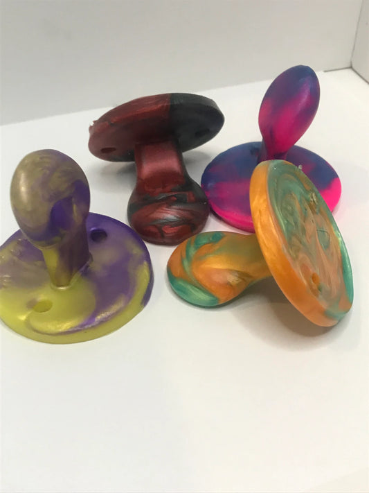 Adult Solid Silicone “Firm” Adult Perfect Pacifier