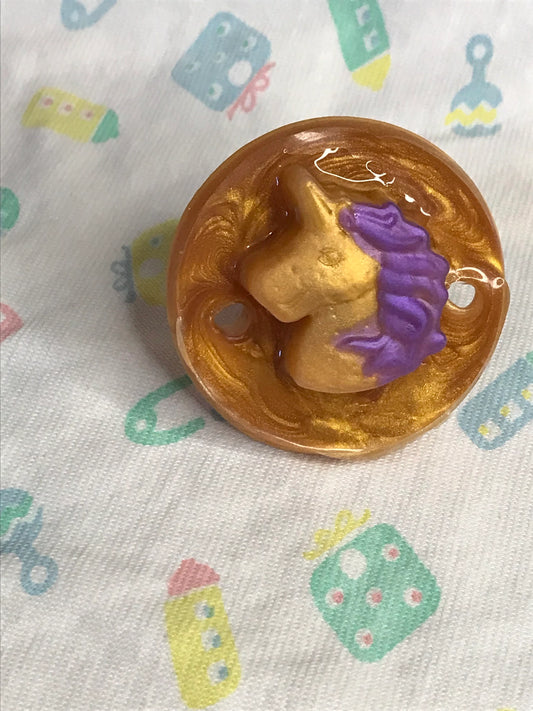 Adult “Unicorn Squishy” Solid Silicone Adult Pacifiers